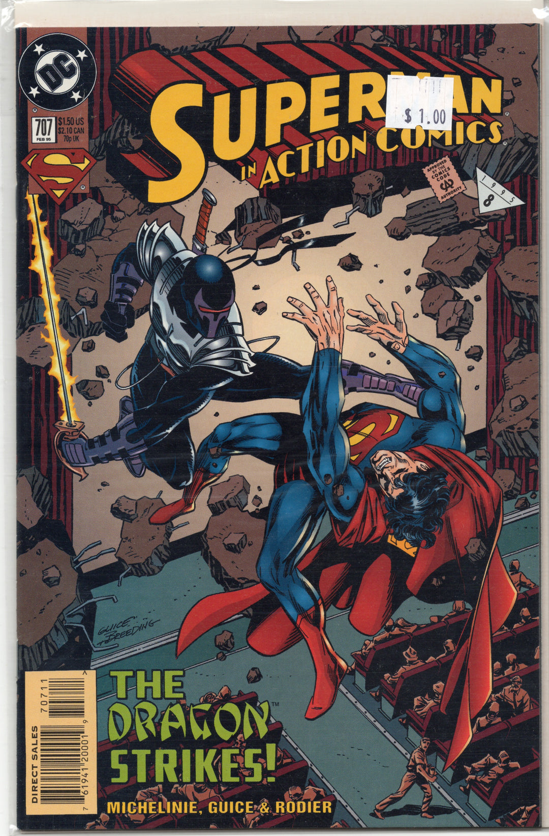 Superman Action Comics #707