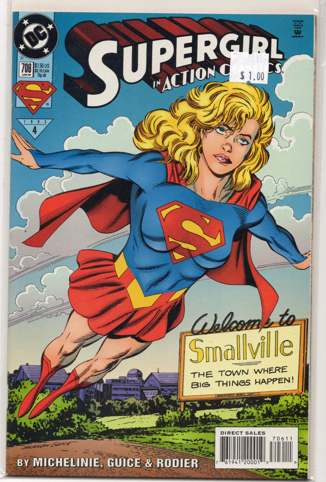 Supergirl Action Comics #706