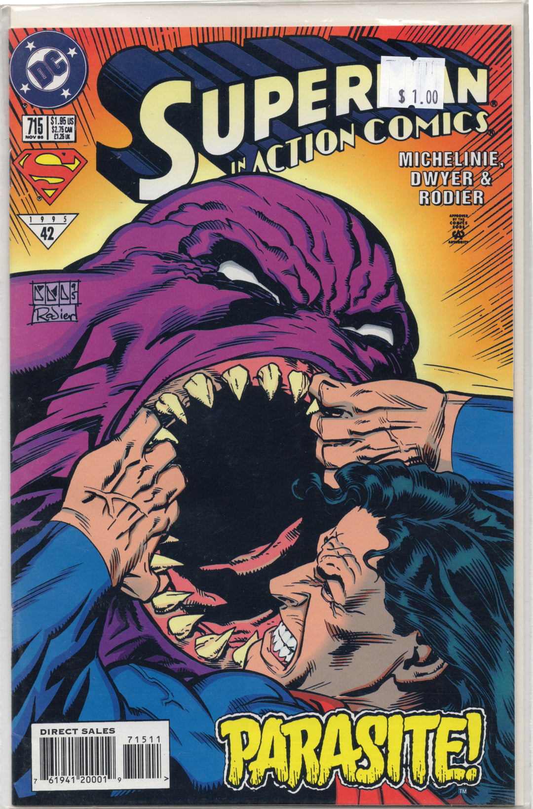 Superman Action Comics #715