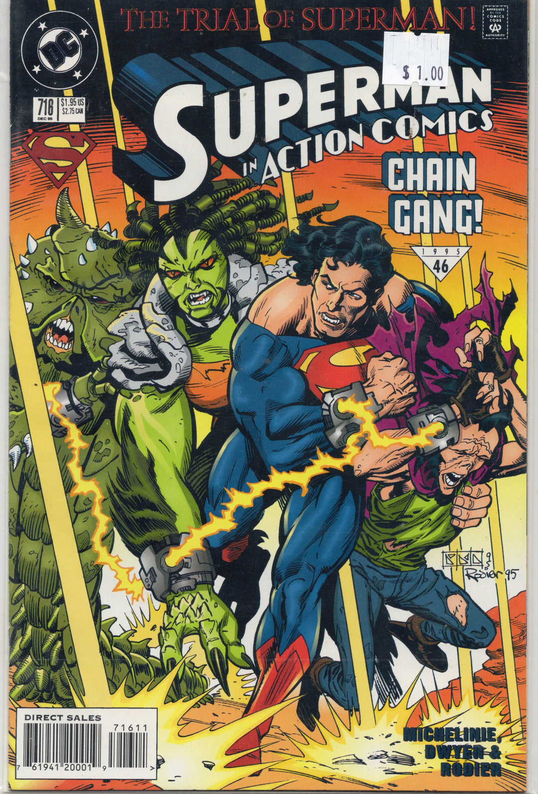 Superman Action Comics #716