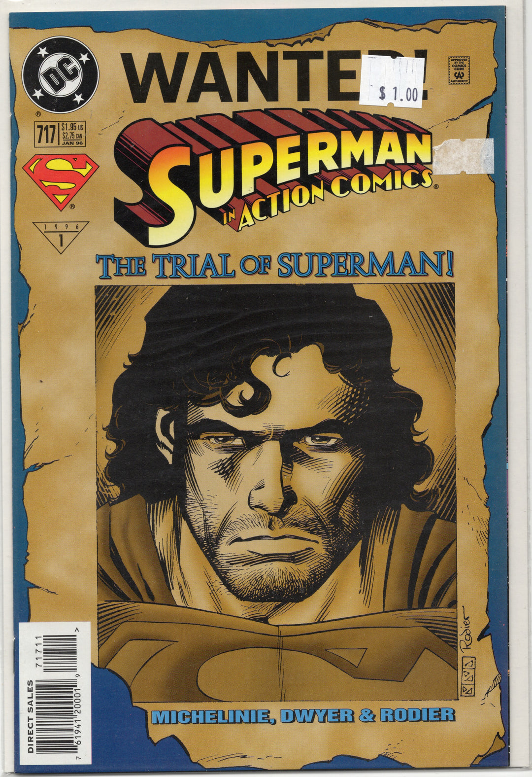 Superman Action Comics #717