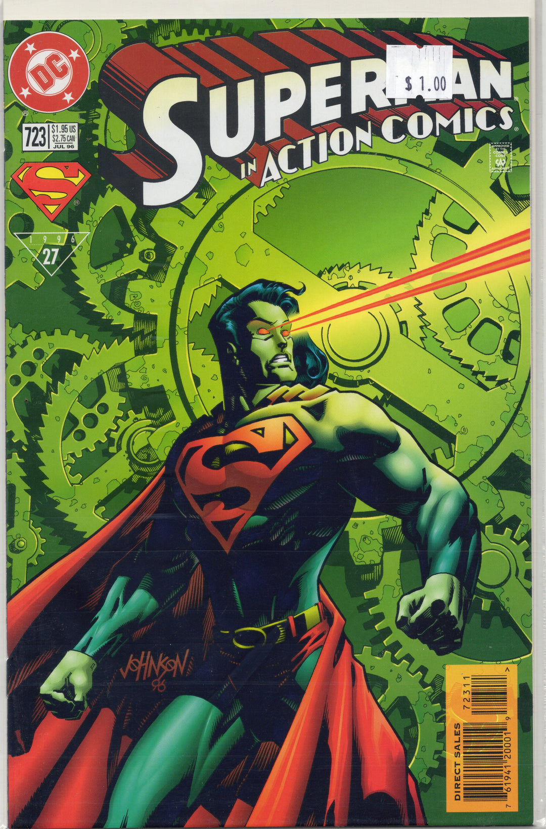 Superman Action Comics #723