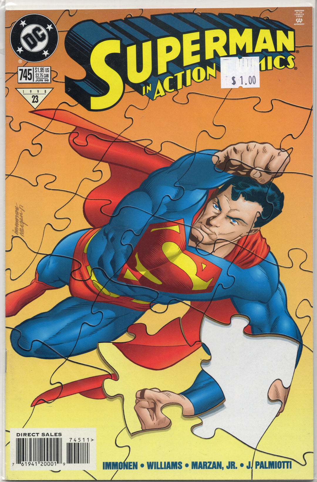 Superman Action Comics #745