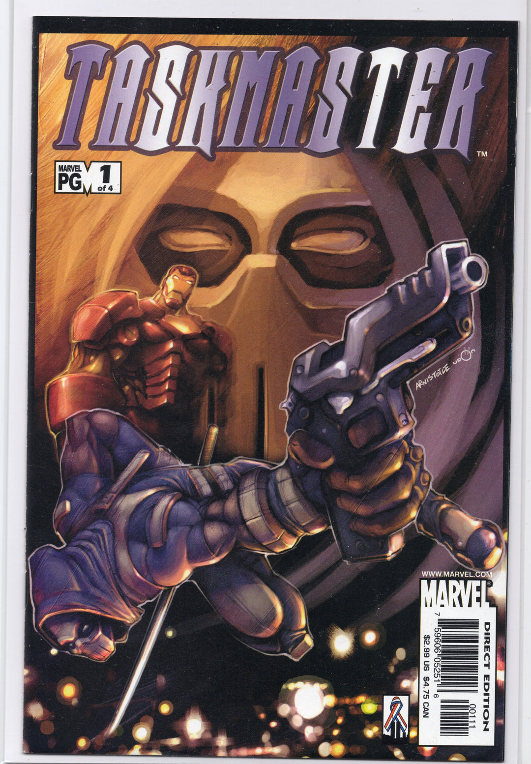 Taskmaster #1-4 Complete, 1st solo series, 2002