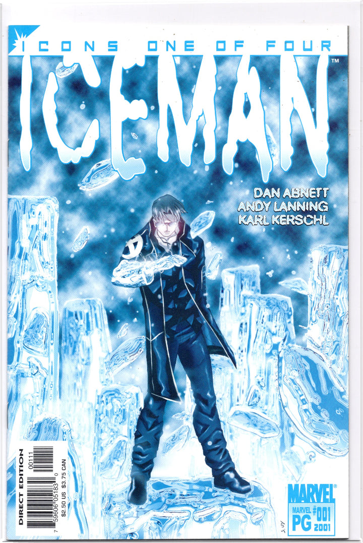 Iceman #1-4, 2001 Complete Mini Series