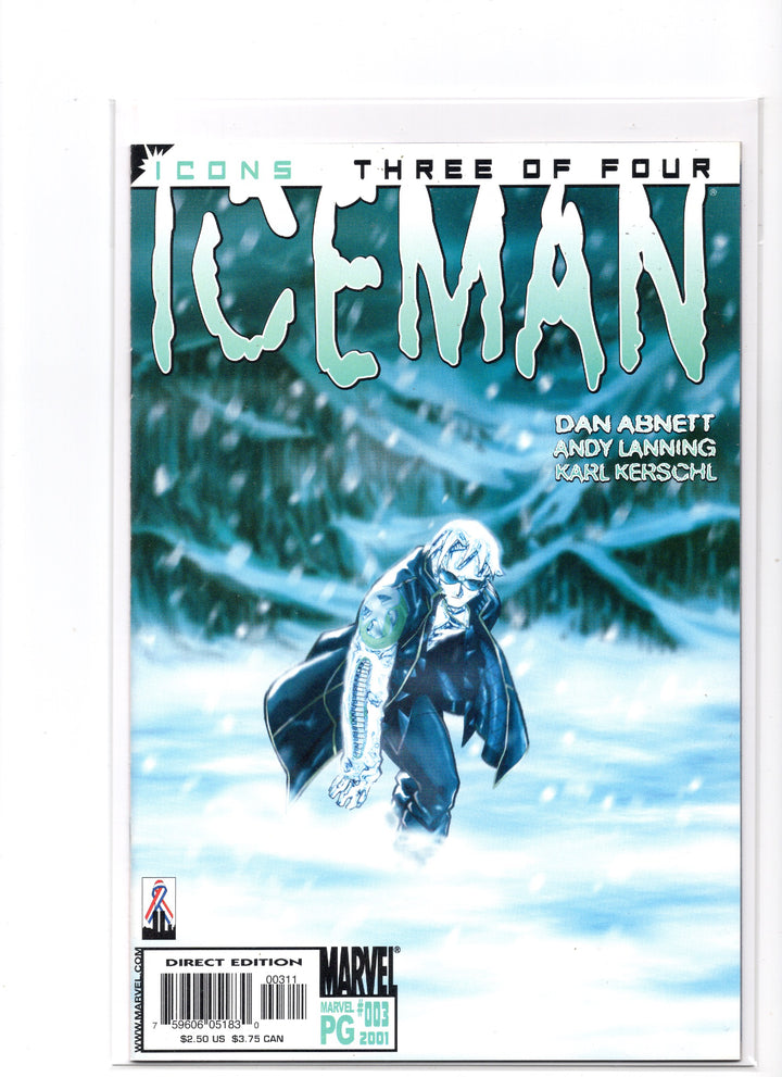 Iceman #1-4, 2001 Complete Mini Series
