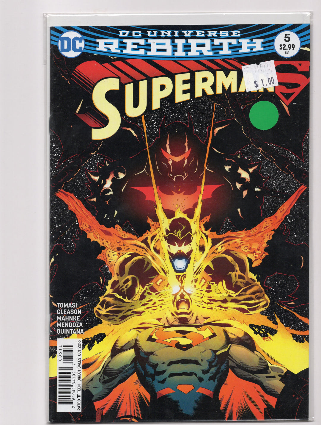 Superman Rebirth #5 : cvr A