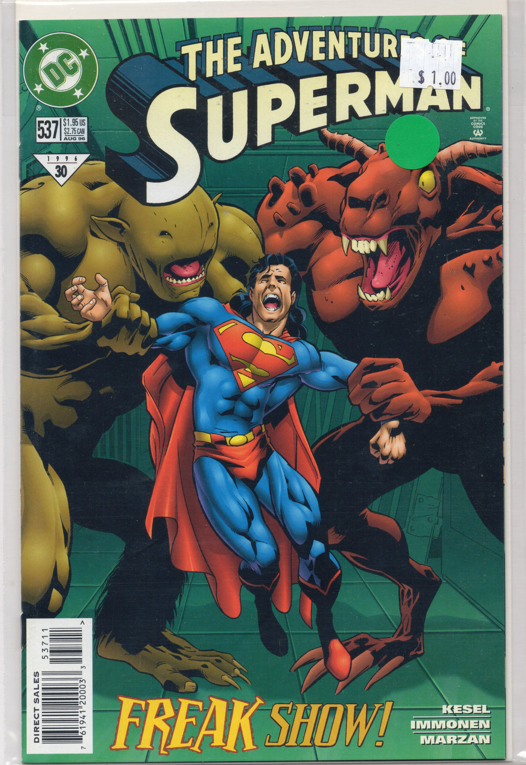 The Adventures of Superman #537