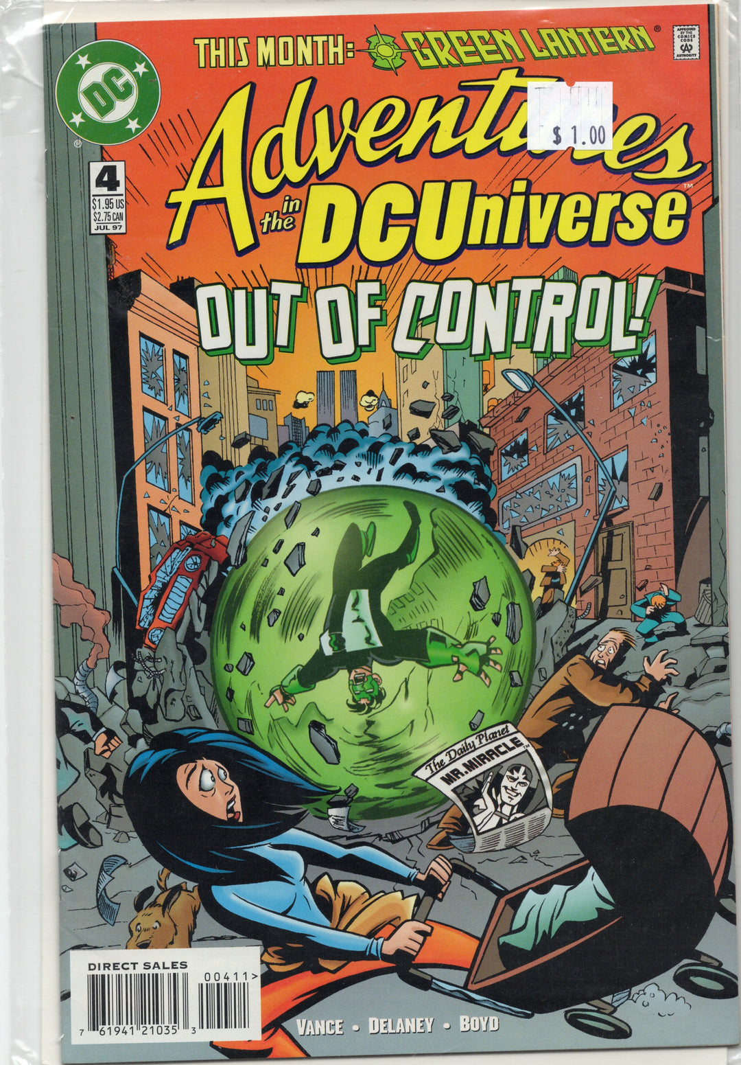 Adventures in the DC Universe #4