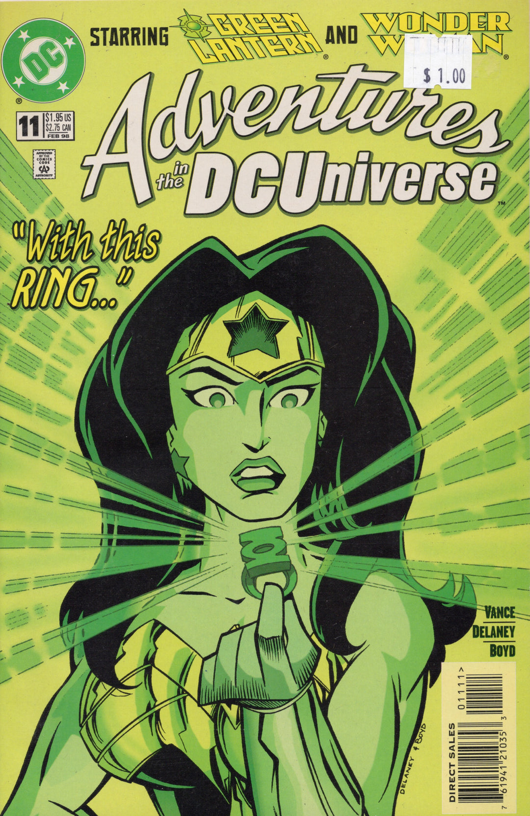 Adventures in the DC Universe #11