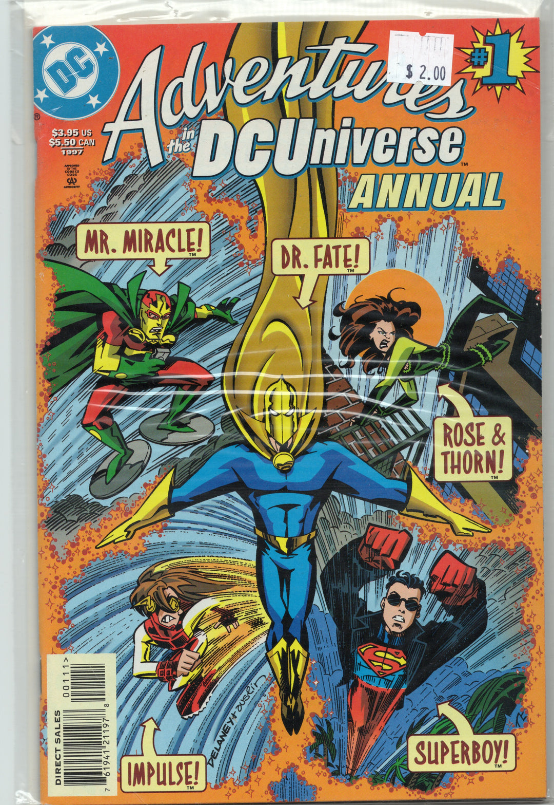 Adventures in the DC Universe #1 Annual