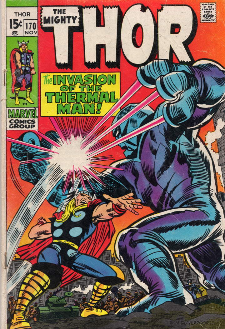 The Mighty Thor #170 :2nd app Thermal Man