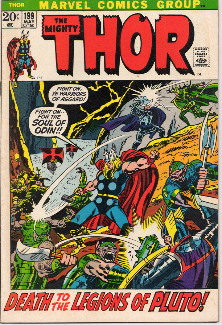 The Mighty Thor #199 : 1st app Ego-Prime