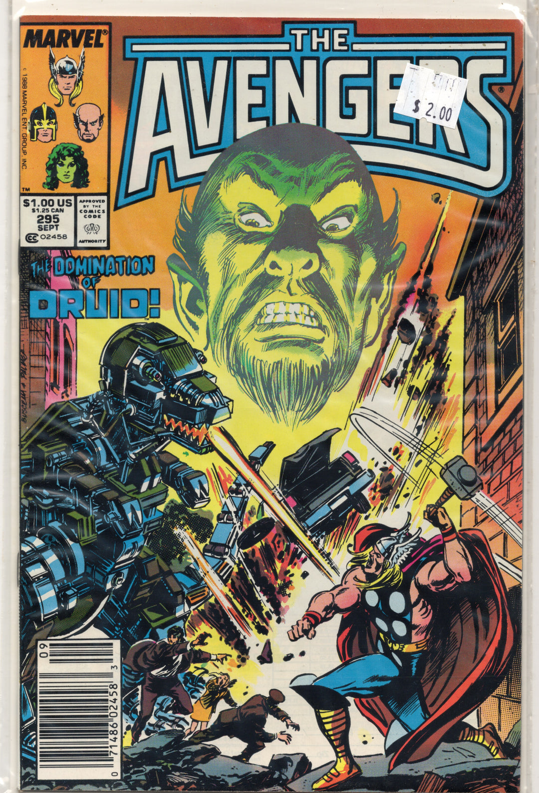 The Avengers #295