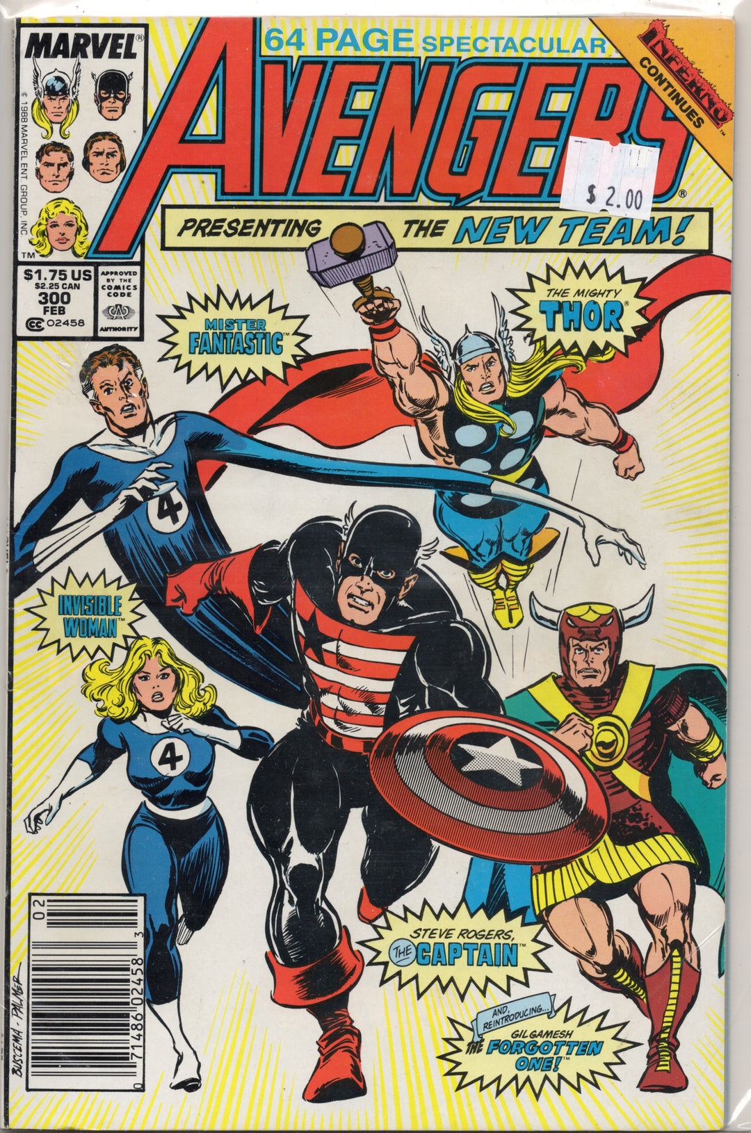 The Avengers #300