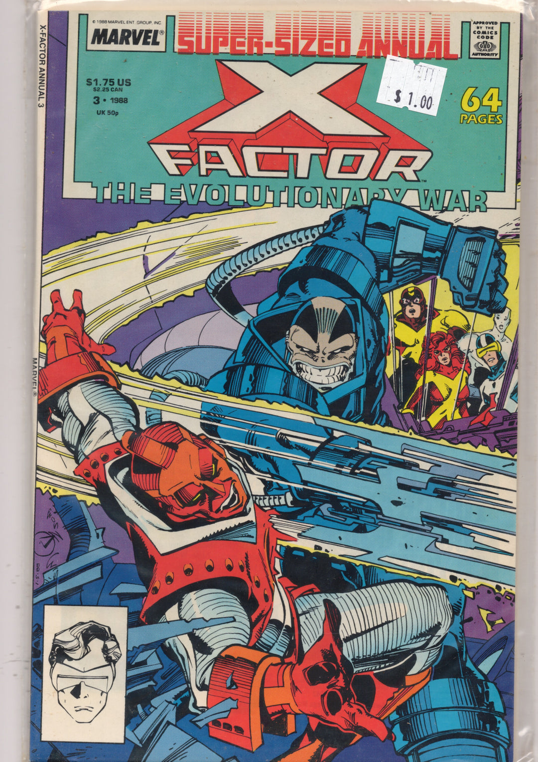 X Factor #3 : 1988 Annual Direct