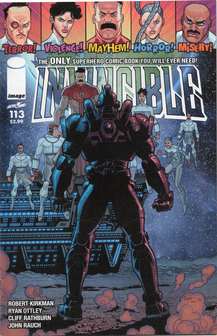 Invincible #113 : 1st App Terra as Baby : 13642 copies