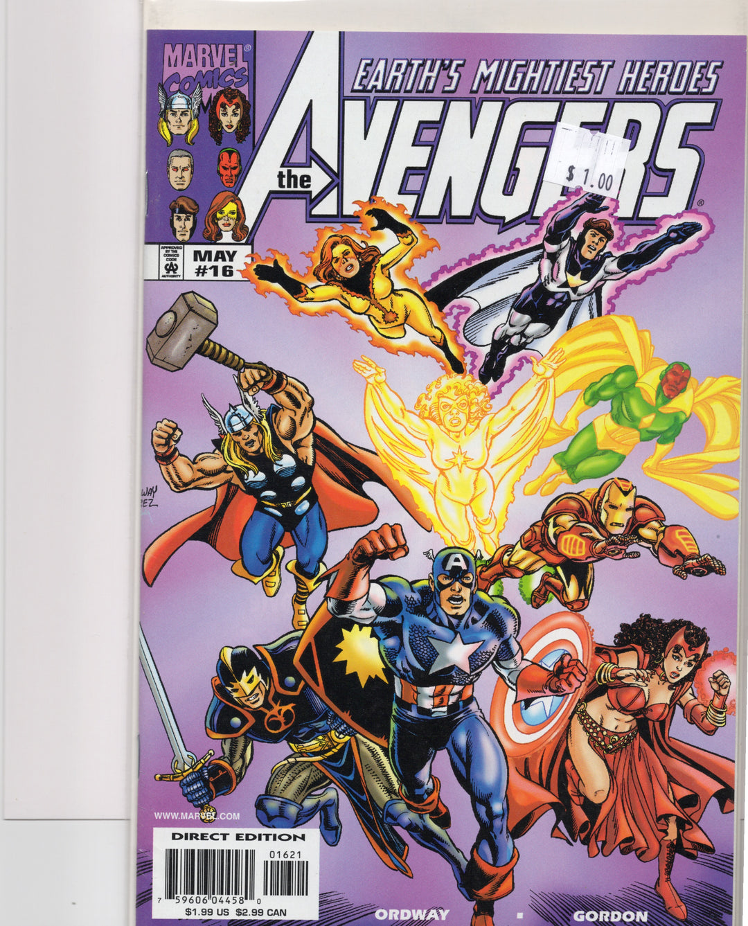 The Avengers : Earths Mightiest Heroes #16 B