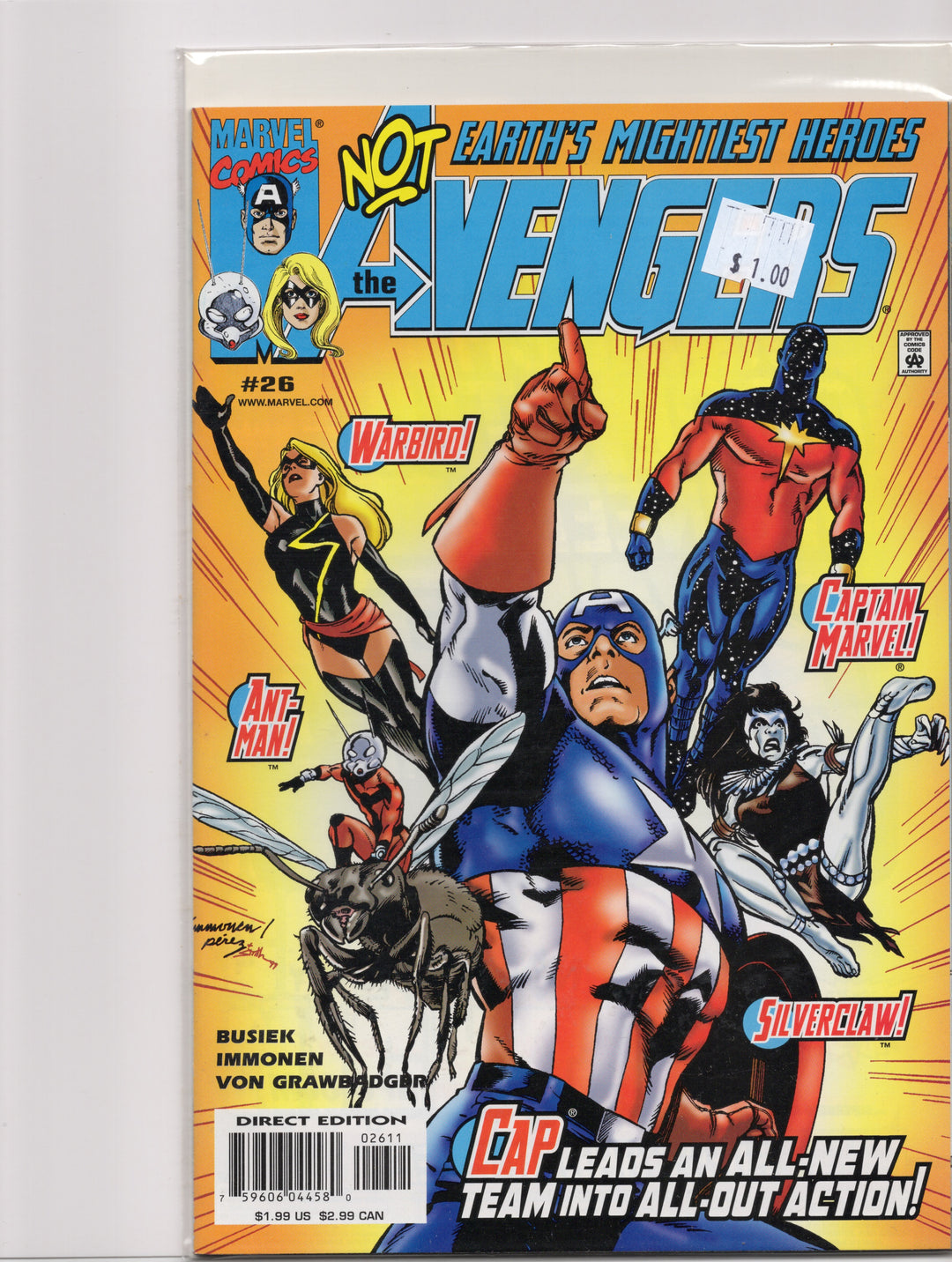 The Avengers : Earths Mightiest Heroes #26