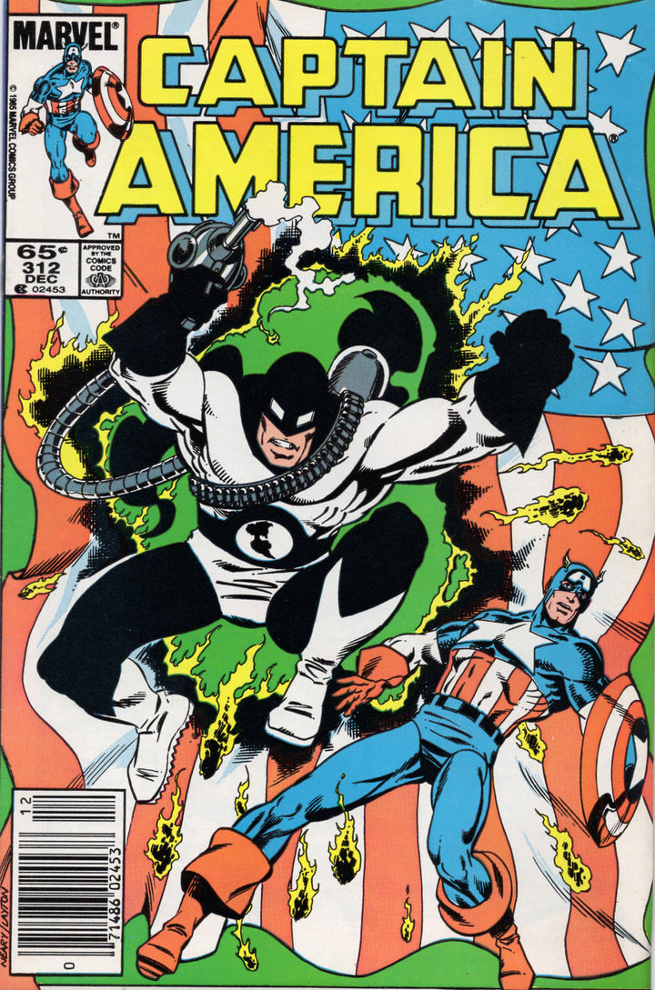 Captain America #312 : 1st App Flag Smasher  Karl Morgenthaw