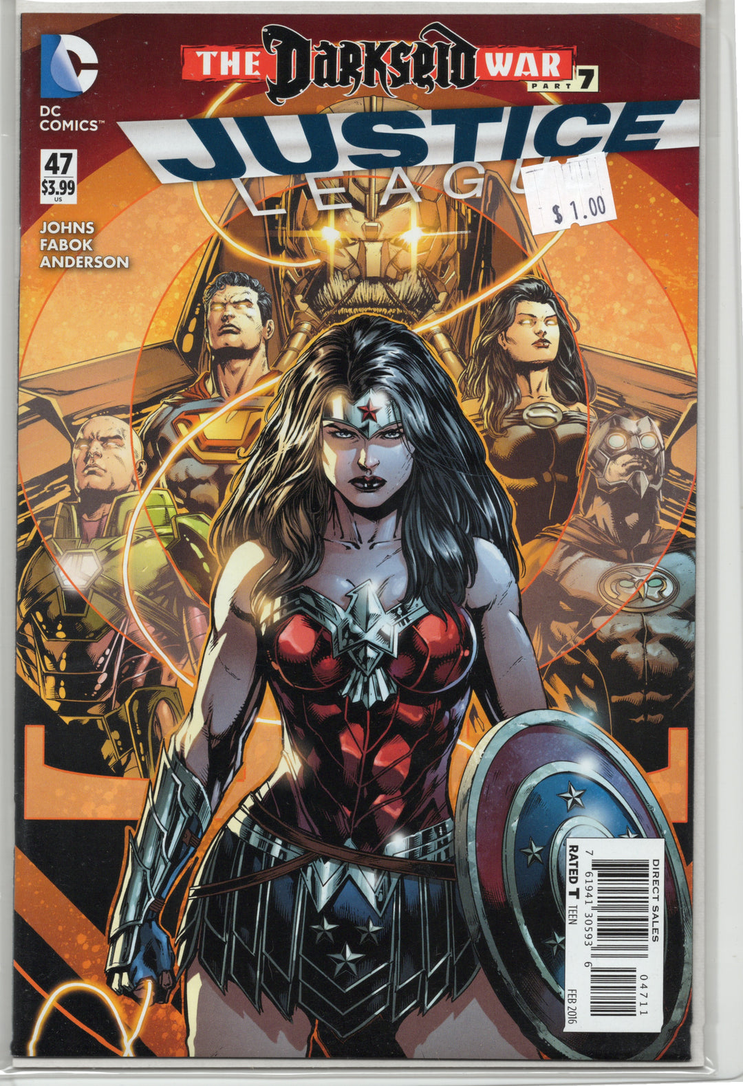 Justice League The Darkseid War #47