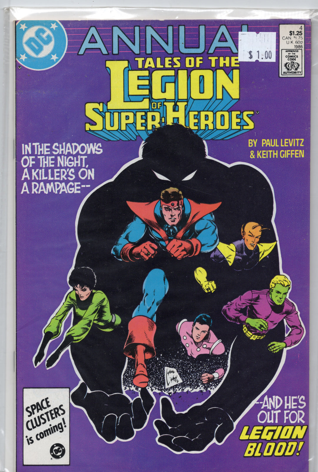 Legion of Super Heroes #4 : 1986 Annual