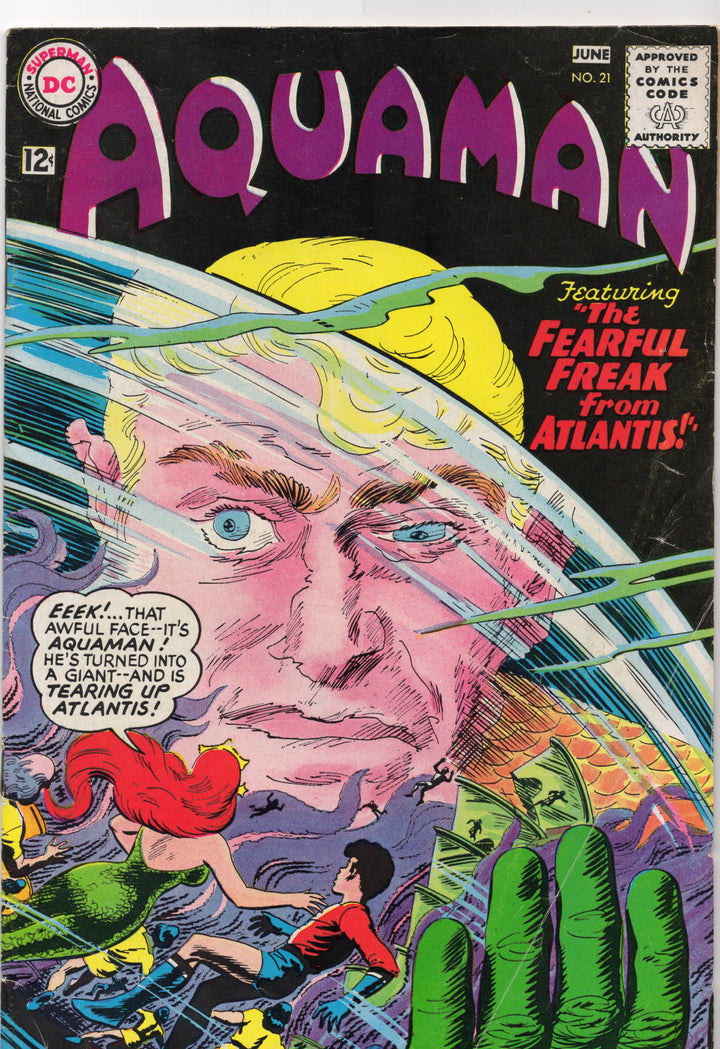 Aquaman #21 : 1st  App Fisherman