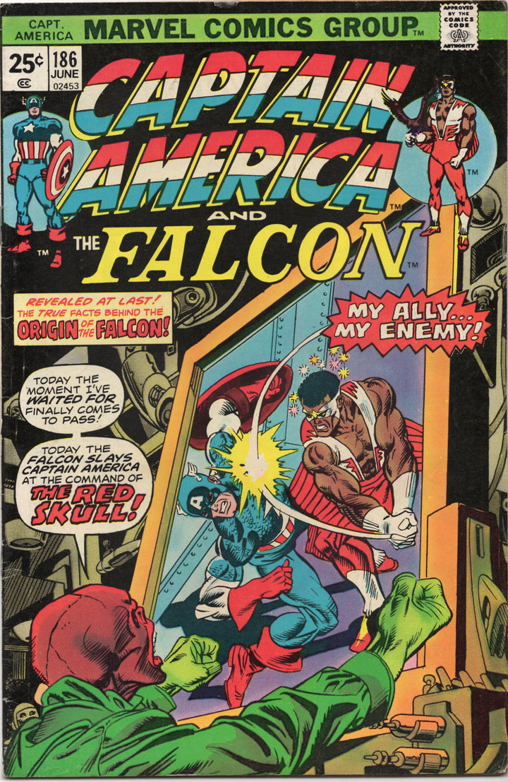 Captain America #186 : Origin of Fakon