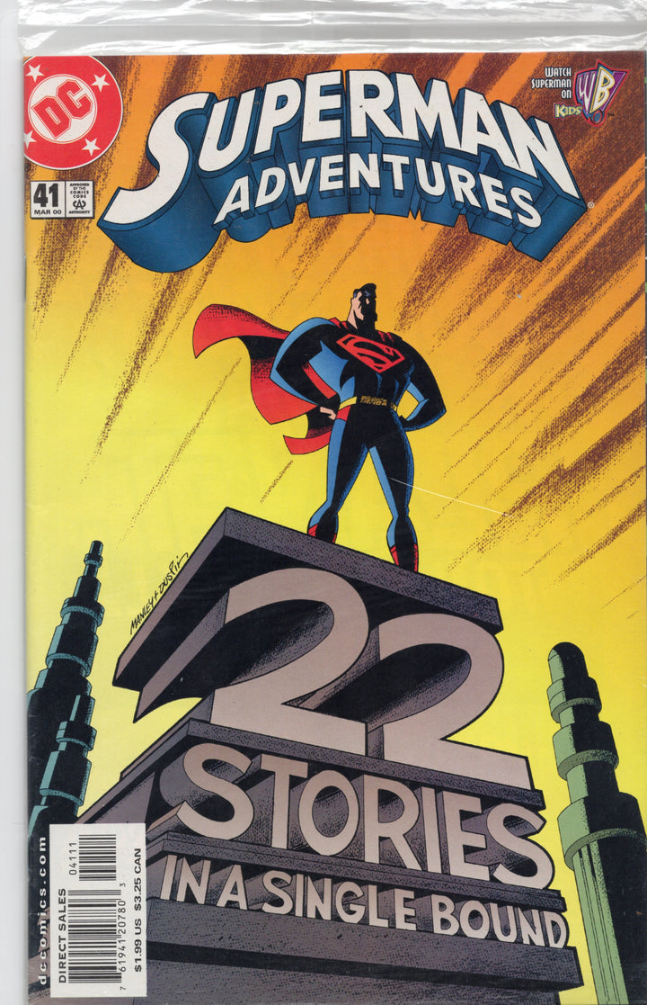 Superman Adventures #41 : 22 one page stories by Mark Miller Copies ordered retail 11,526