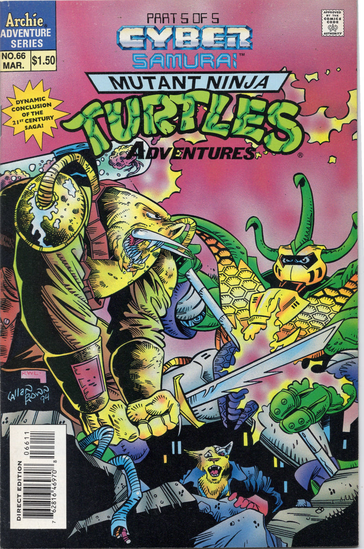 Mutant Ninja Turtles Adventures #66