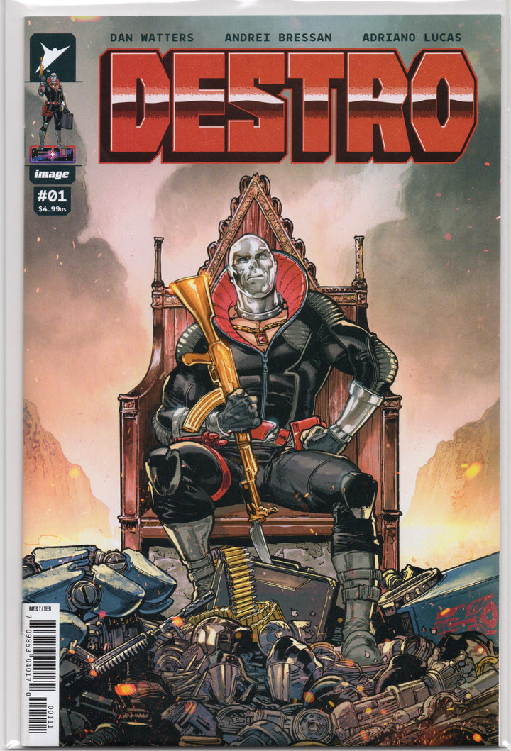 Destro #1-5 Complete A & B Cover plus Blank, 1:10, 1:25, 1:50 Ratios Set