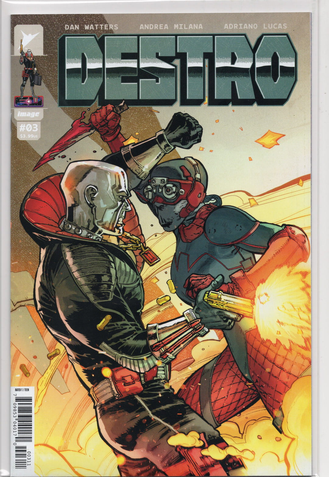 Destro #1-5 Complete A & B Cover plus Blank, 1:10, 1:25, 1:50 Ratios Set