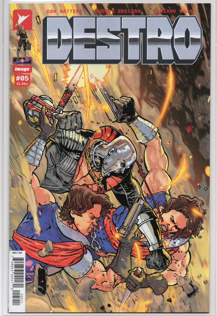 Destro #1-5 Complete A & B Cover plus Blank, 1:10, 1:25, 1:50 Ratios Set