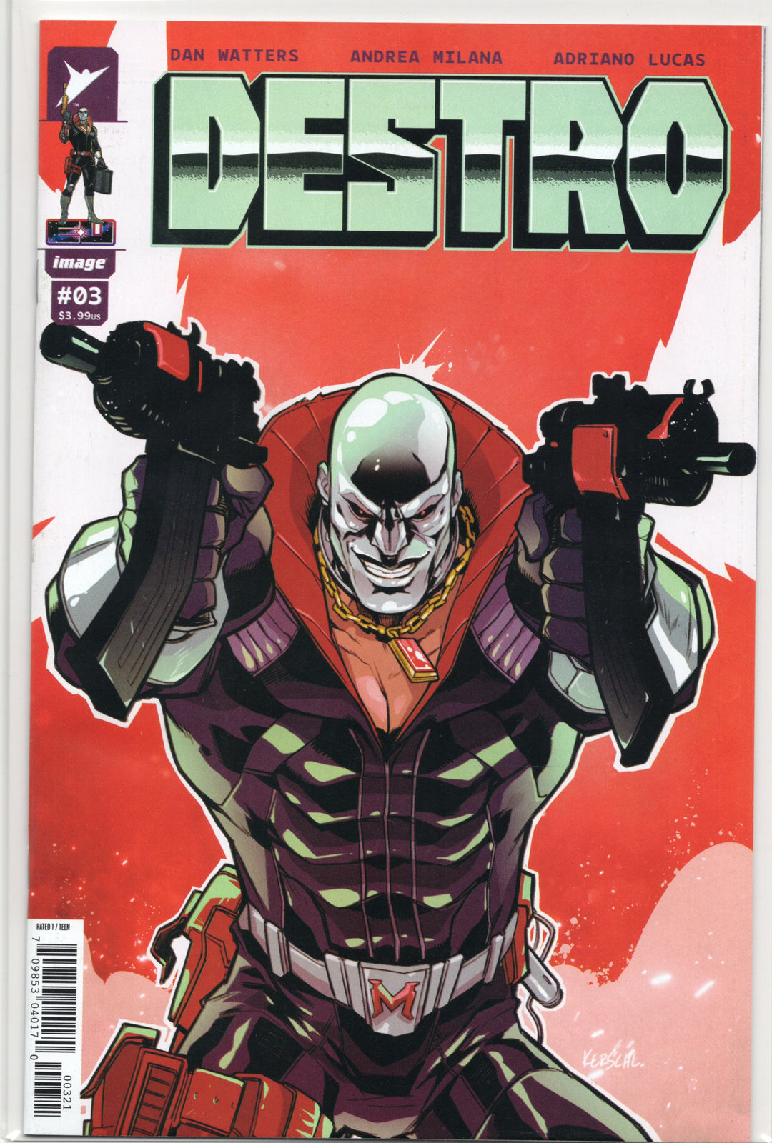 Destro #1-5 Complete A & B Cover plus Blank, 1:10, 1:25, 1:50 Ratios Set