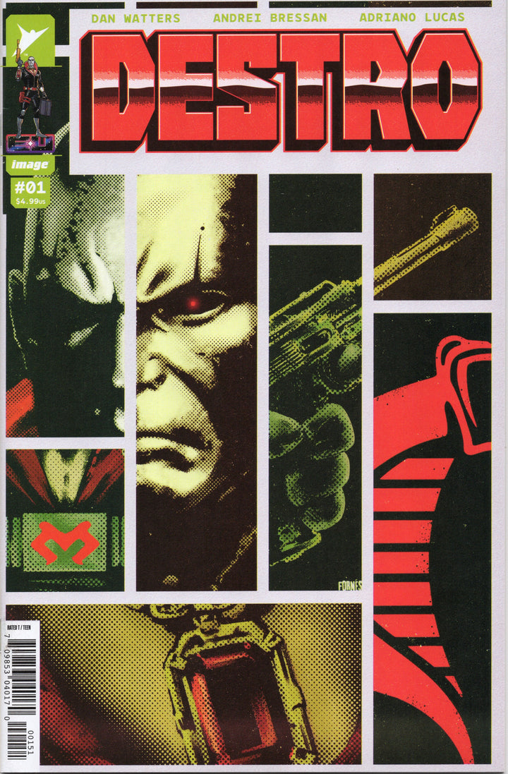 Destro #1-5 Complete A & B Cover plus Blank, 1:10, 1:25, 1:50 Ratios Set