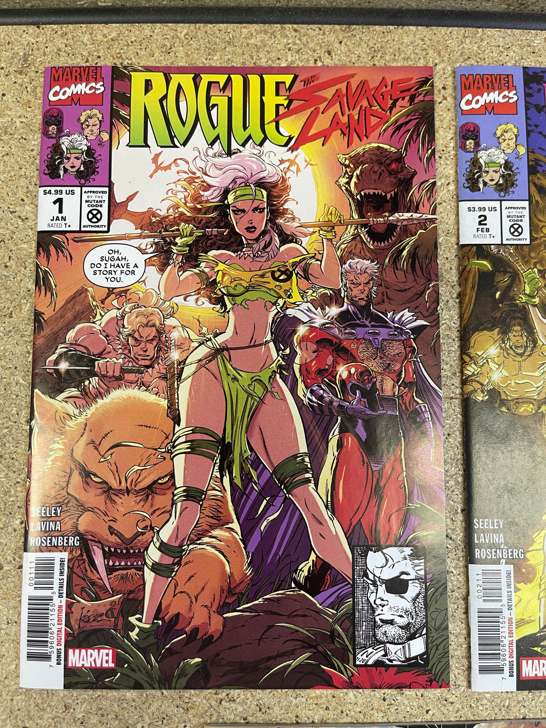 Rogue Savage Land  #1-5