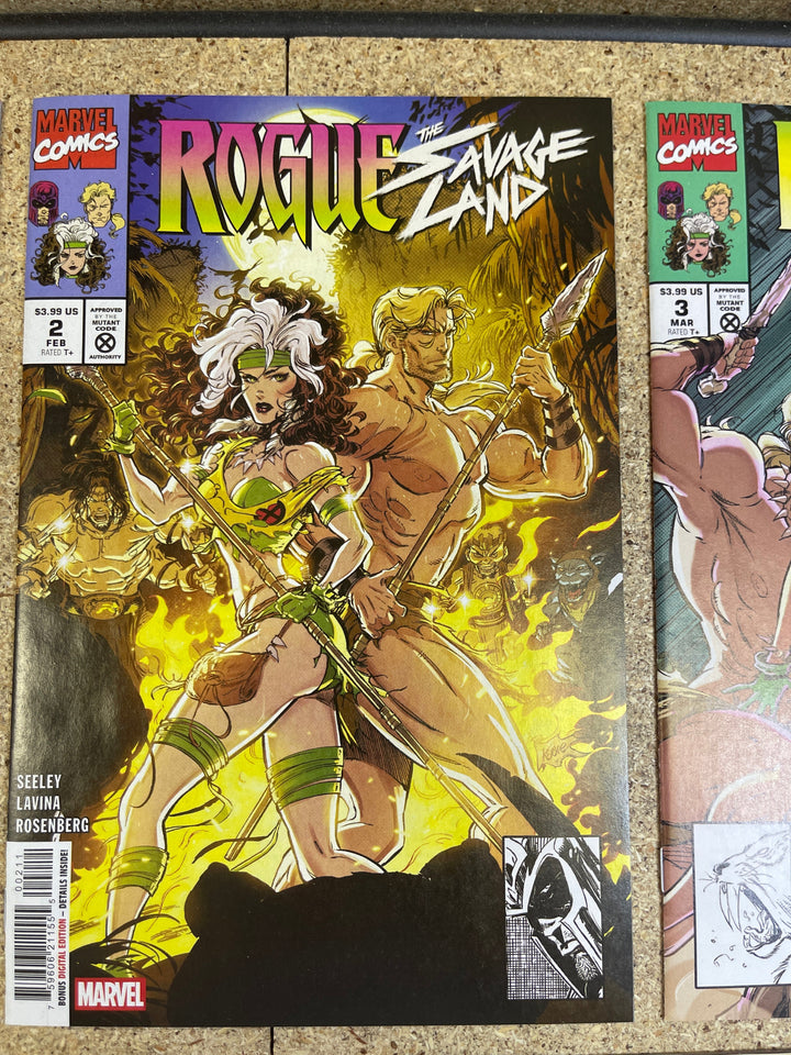 Rogue Savage Land  #1-5