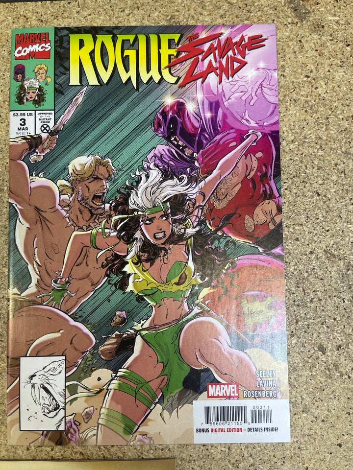 Rogue Savage Land  #1-5