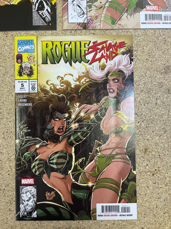 Rogue Savage Land  #1-5