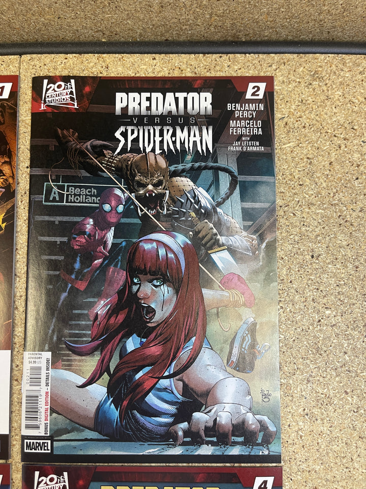 Predator Versus Spider-man #1-4