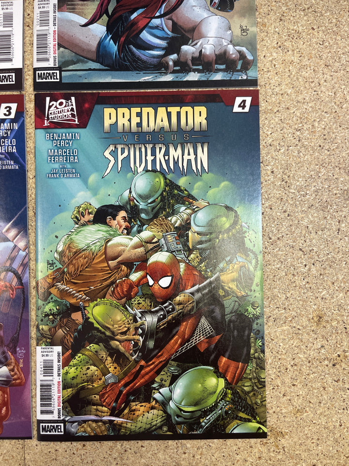 Predator Versus Spider-man #1-4