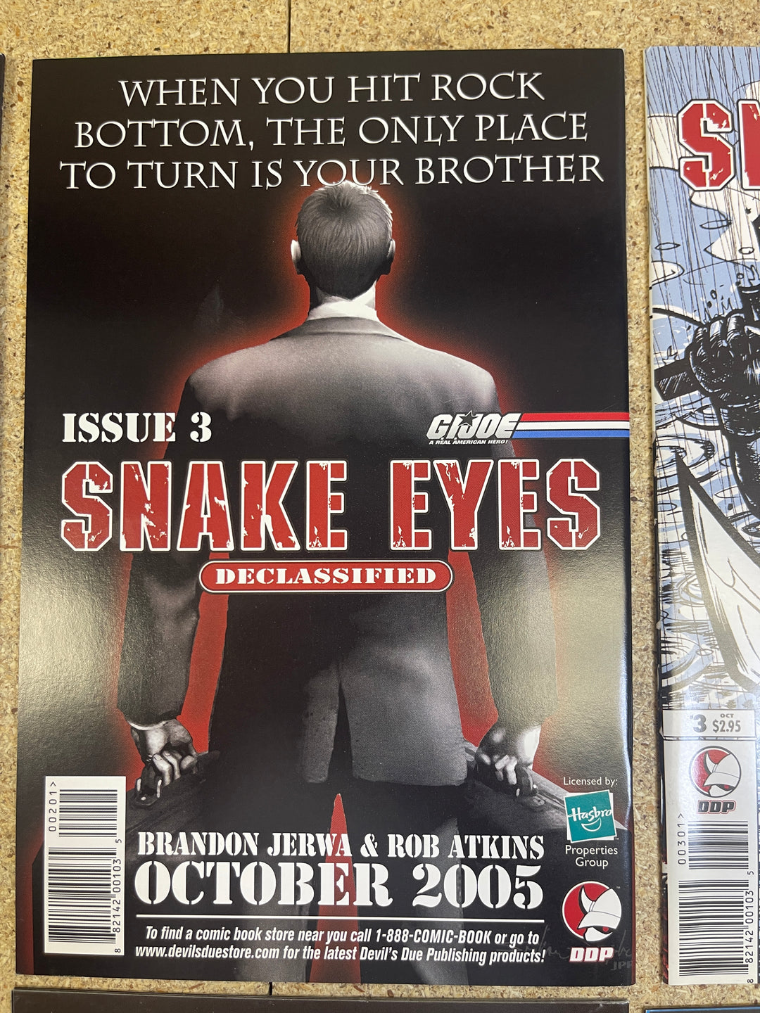 Snake Eyes Declassified #1-6