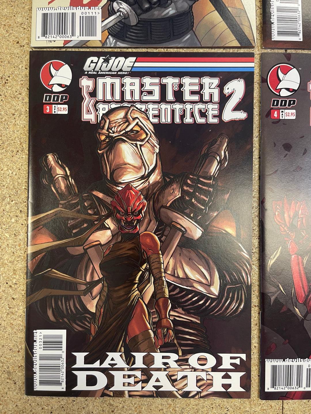 G. I. Joe Masters Apprentice 2 #1-4