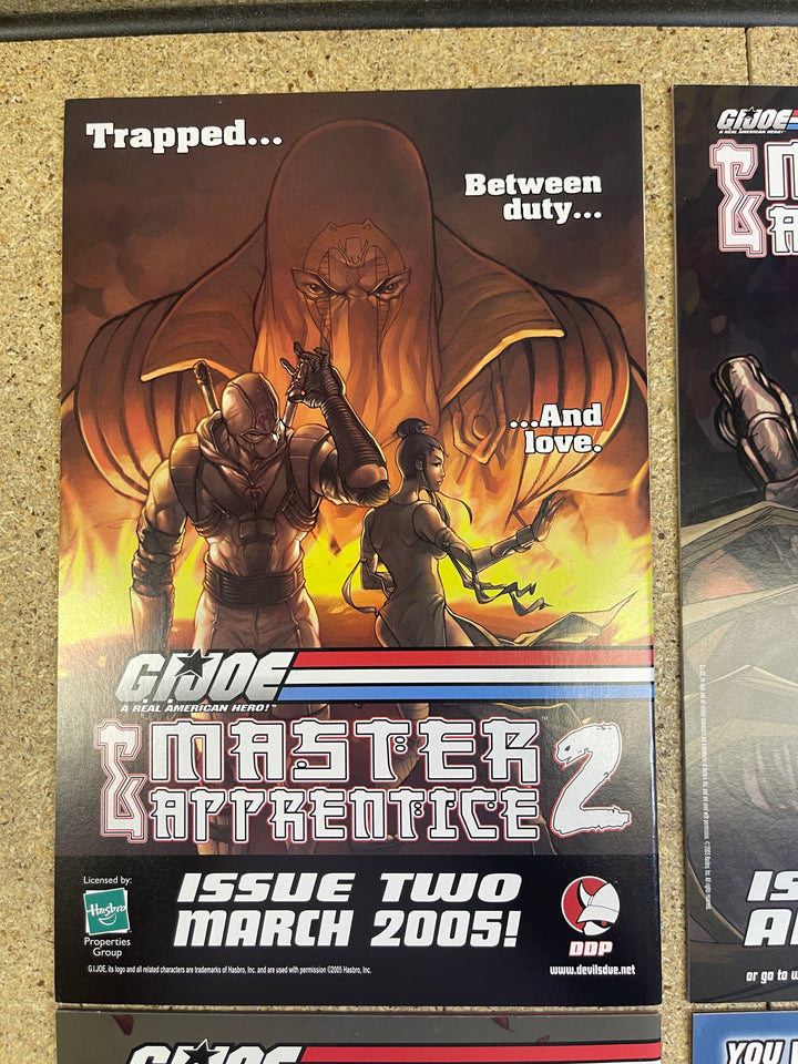 G. I. Joe Masters Apprentice 2 #1-4