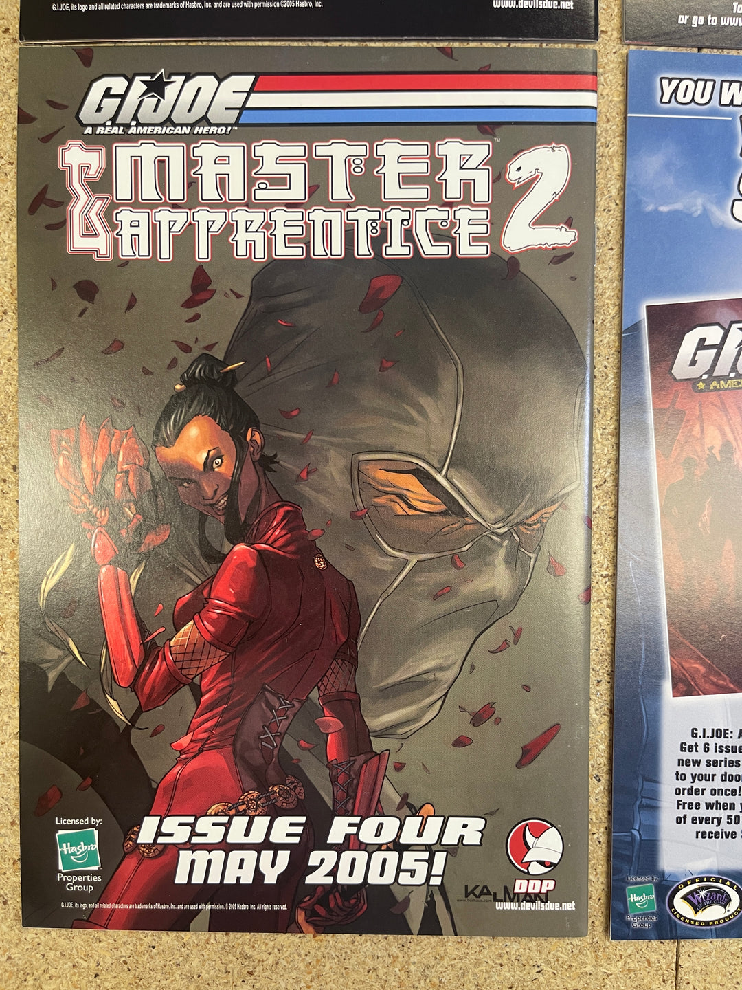 G. I. Joe Masters Apprentice 2 #1-4