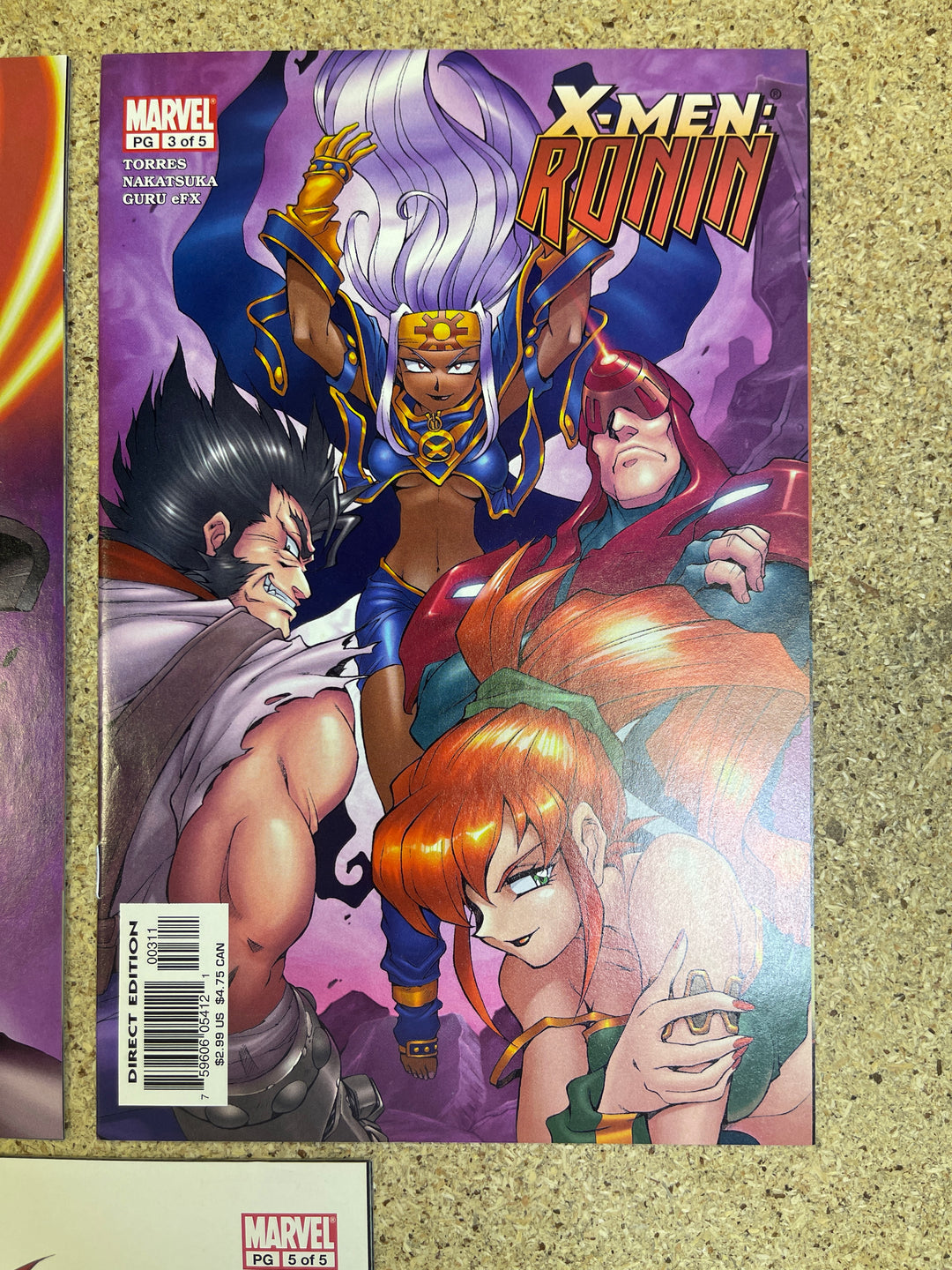 X-men: Ronin #1-5