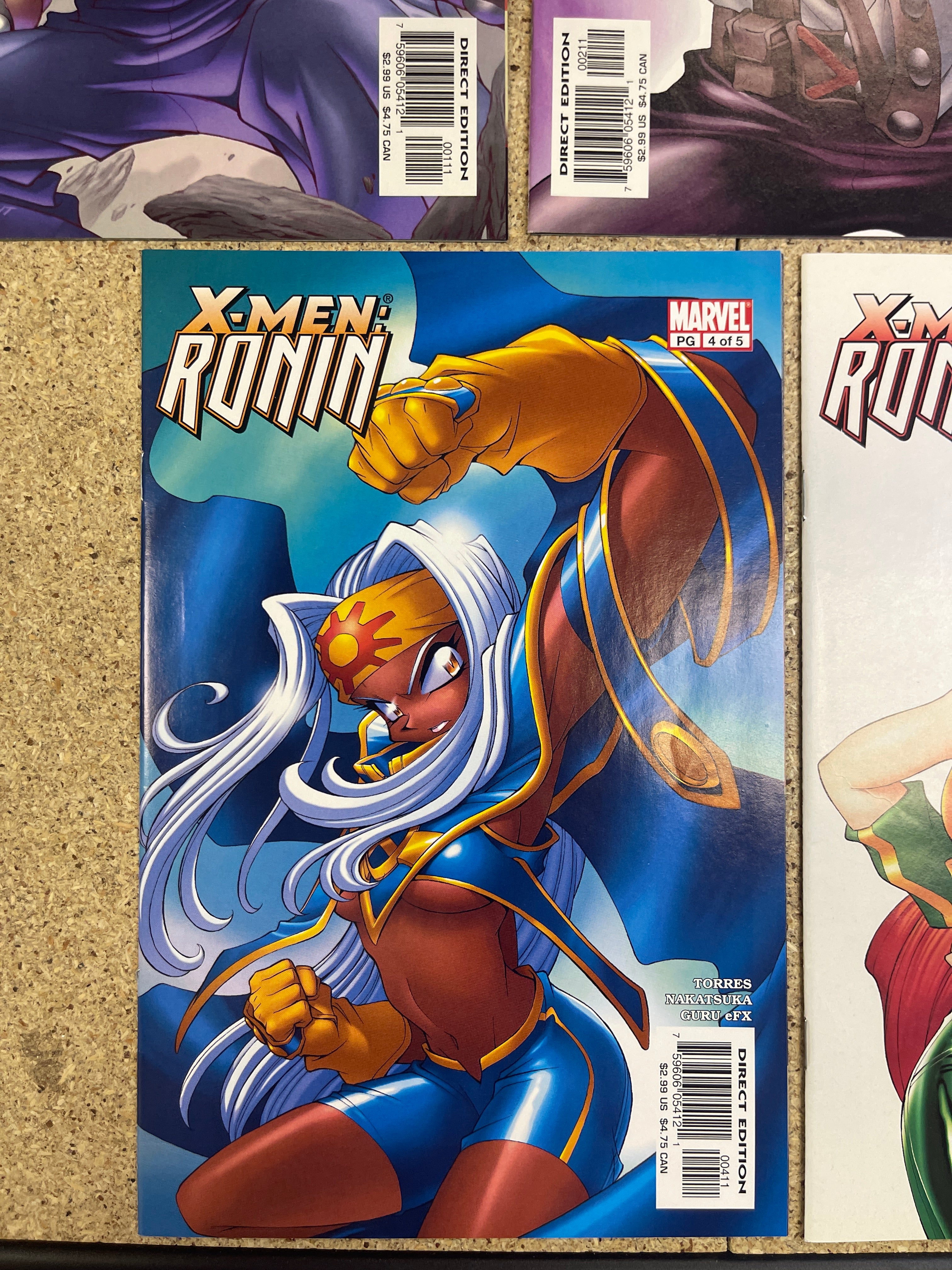 X-men: Ronin #1-5 – Subscription Comics