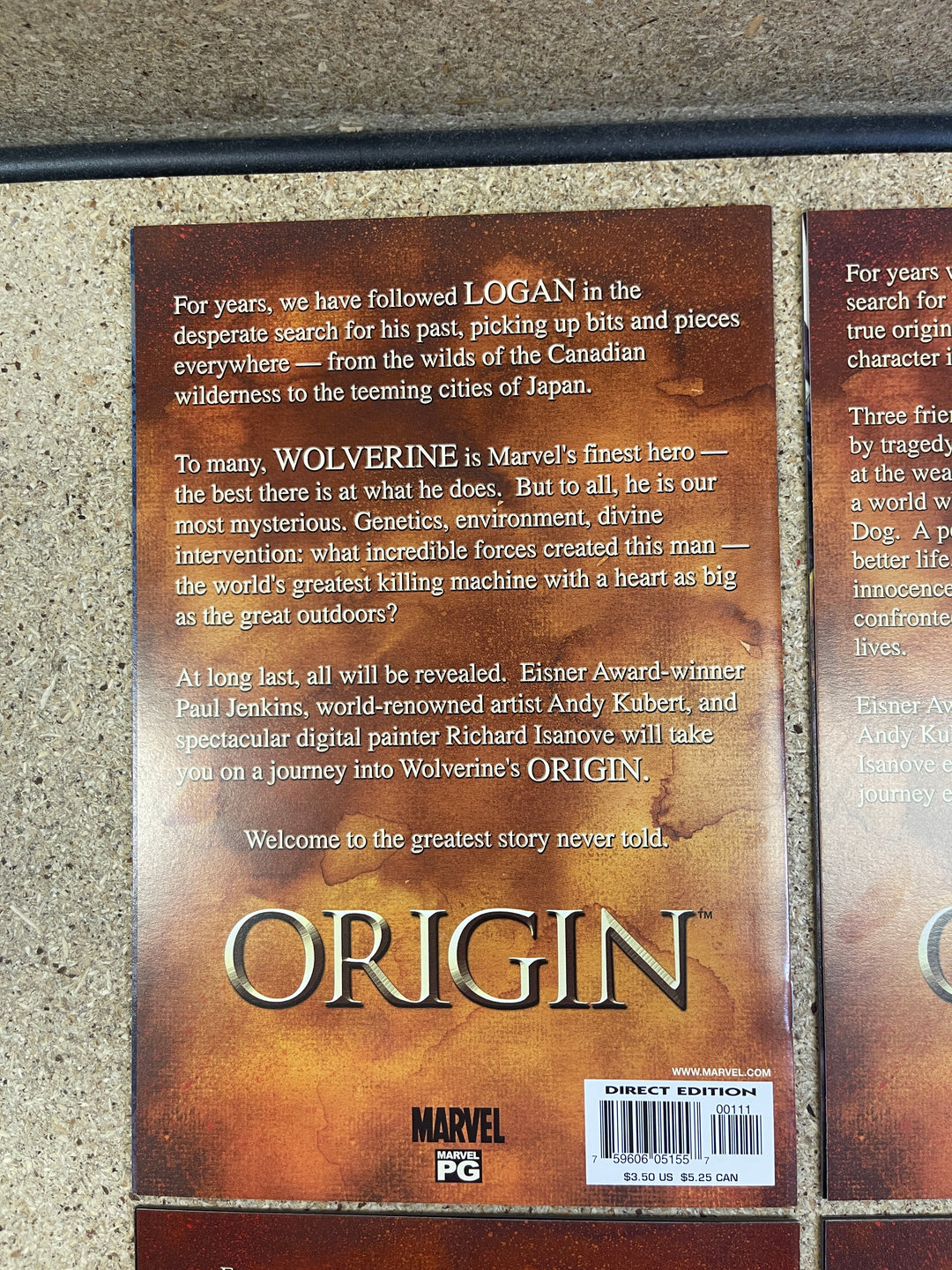 Origin #1-6 Wolverine Orgin