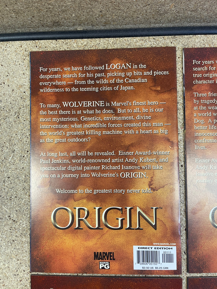 Origin #1-6 Wolverine Orgin