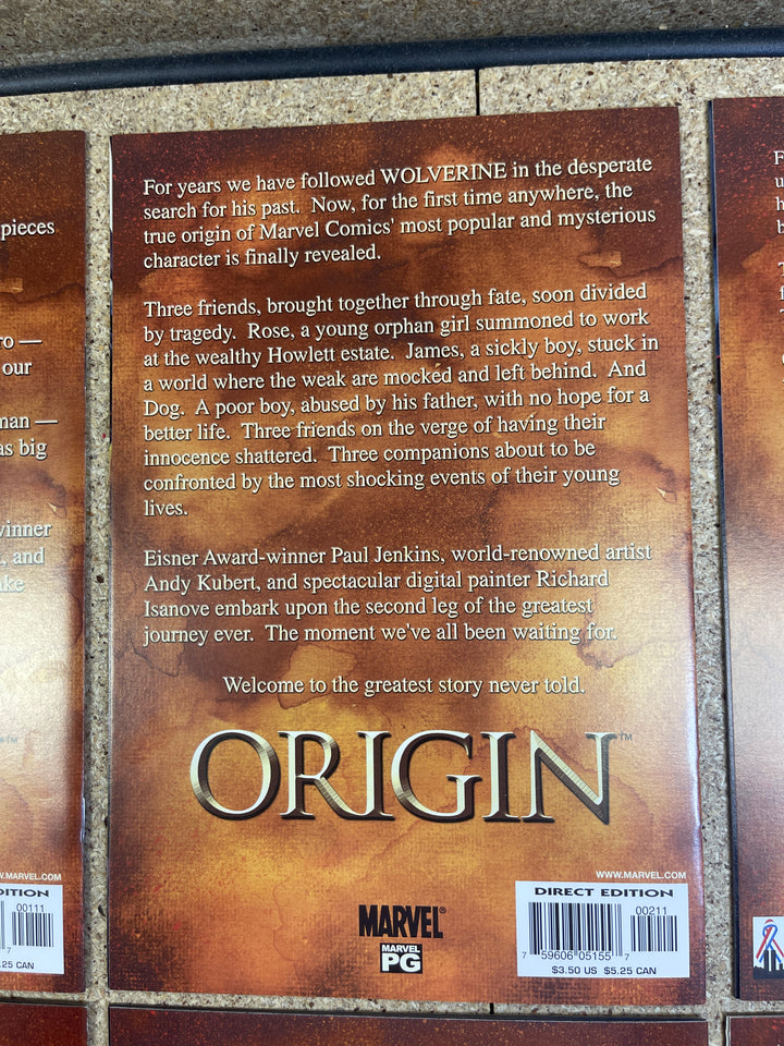 Origin #1-6 Wolverine Orgin